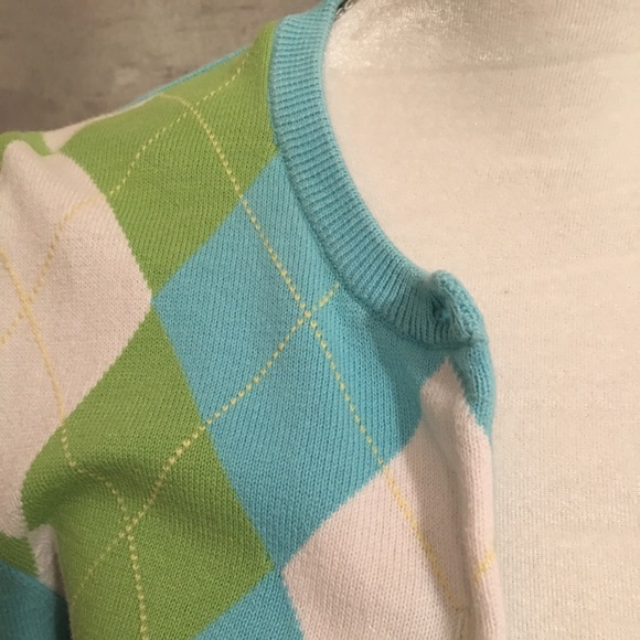 Argyle J Crew cardigan - Picture 2 of 4
